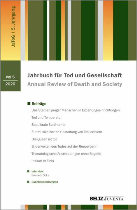 Produktbild Jahrbuch für Tod und Gesellschaft 2026