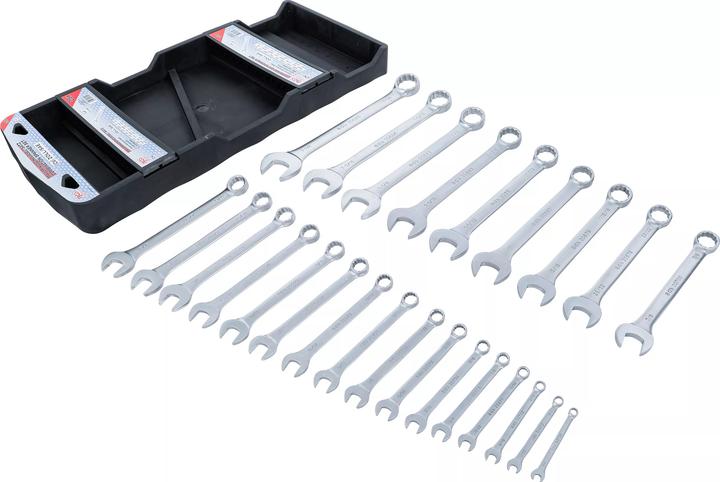 Image du produit BGS Jeu de clés mixtes à fourche (1", 1/2", 1/4", 11/16", 11/32", 13/16", 15/16", 19/32", 25/32", 3/4", 3/8", 5/16", 5/8", 7/16", 7/8", 9/16", 9/32")