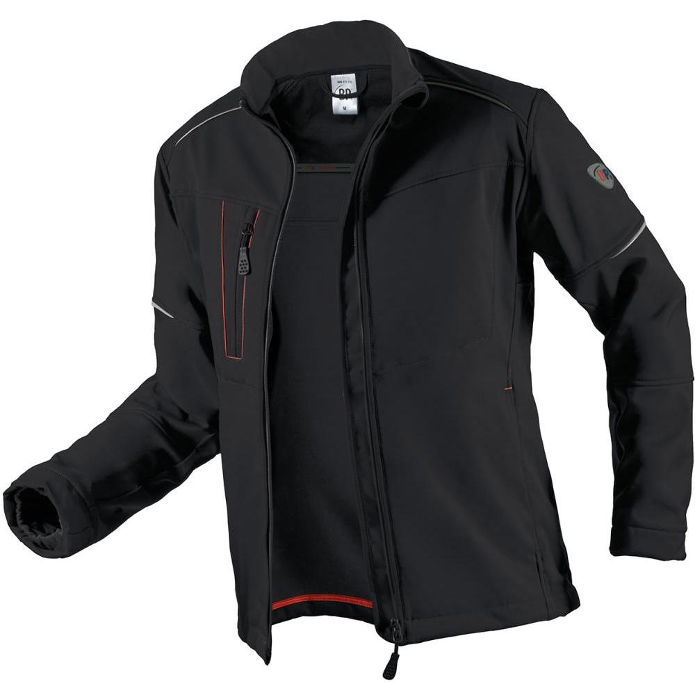 BP, Herren, Jacke, 1868-572-32-S Herren-Softshell-Jacke, Stehkragen, Frontreissverschluss, 300,00 g/m² 100% Polyester (S...