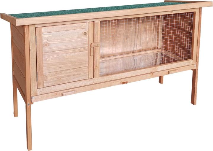 Produktbild HTI-Living Hasenstall aus Holz Kleintierstall mit herausziehbarer Wanne für leich