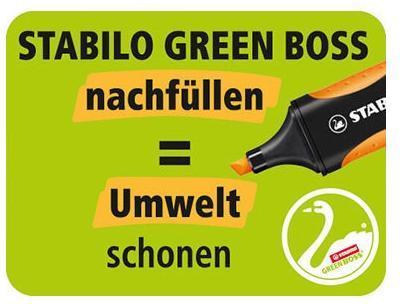 Produktbild STABILO GREEN BOSS Textmarker (Grün, 5 mm, 1 x)