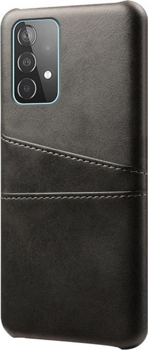 Produktbild Screenguard Samsung Galaxy A52 CardCaddy Leder Backcase mit Kartenfächern (Samsung Galaxy A52)