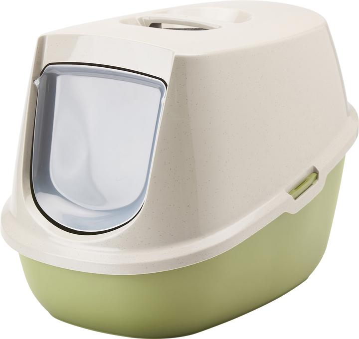 Savic Happy Planet Manon L:54,5 x B:39 x H:39 cm Groen (Kattenbak gesloten)