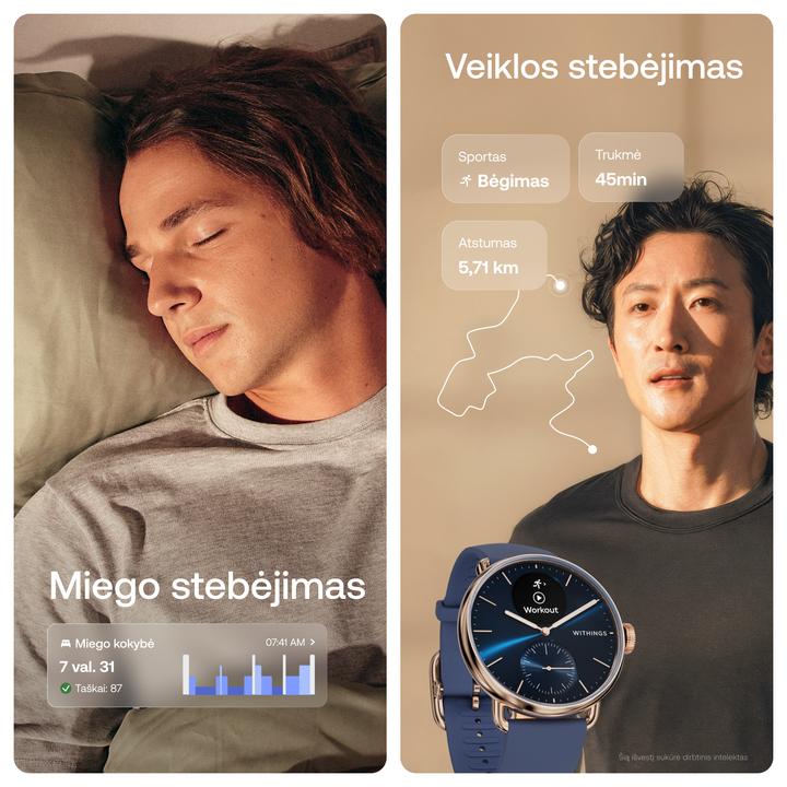 Produktbild Withings ScanWatch 2 (38 mm, nur WLAN)