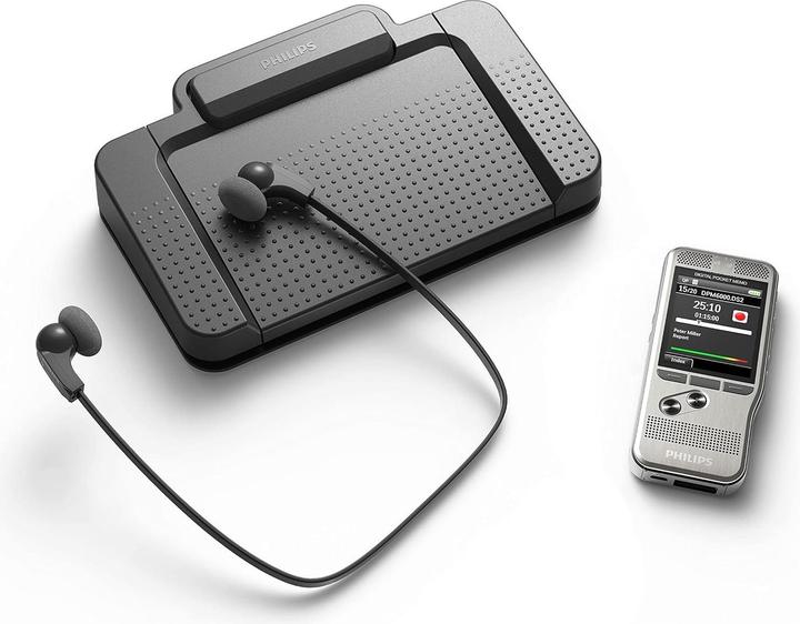 Image du produit Philips Mémo de poche DPM6700 ensemble de dictée et de lecture