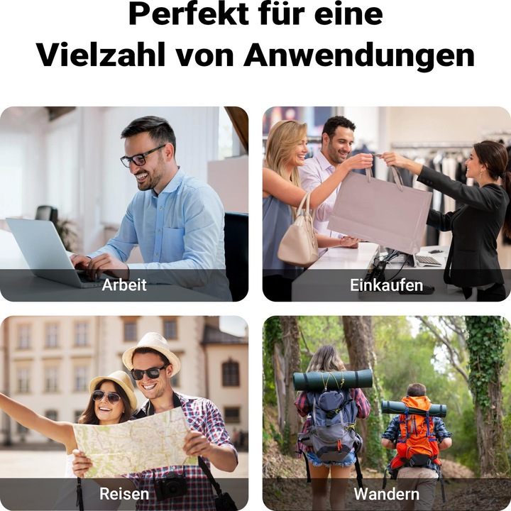 Produktbild Wiltec Gepäckträgertasche blau 20l Fahrradtasche Rucksack Gepäcktasche (20 l, Gepäckträgertasche)