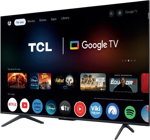 Actual product image TCL QD Mini-LED C61K (50", QD mini LED, 4K)