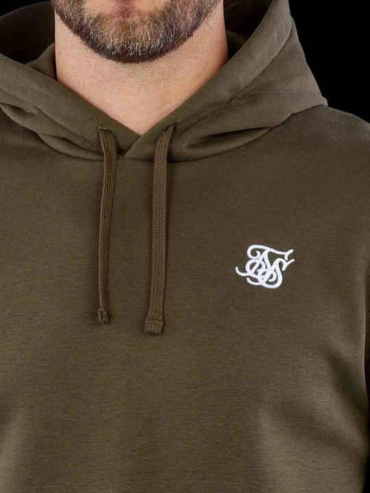Immagine prodotto Siksilk Felpa con cappuccio Khaki Essential Overhead (XS)