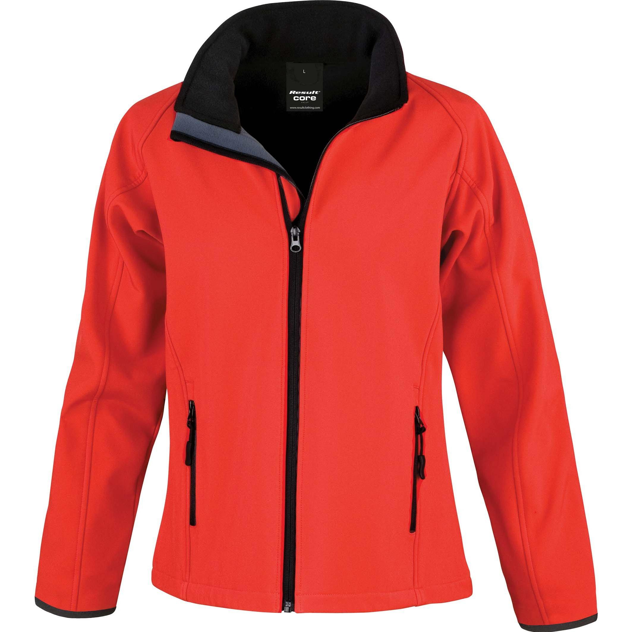 Regatta, Damen, Jacke, Softshell Damen Printable (XS), Rot, XS