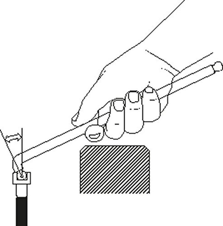 Image du produit Gedore H 42 DKEL-88 Jeu de tournevis d'angle XL 8 pièces 2-10mm