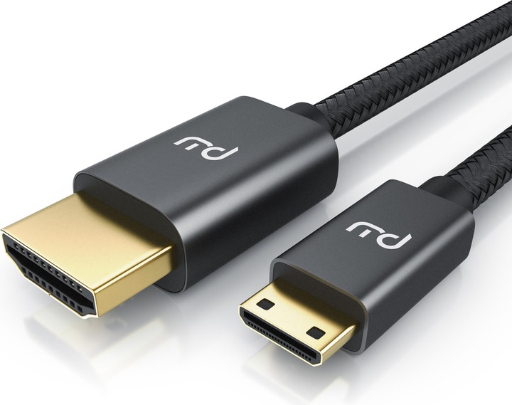 Produktbild Primewire Mini HDMI auf HDMI Kabel, Typ C auf Typ A, 4K miniHDMI Adapterkabel 3840 x 2160 @ 60 Hz, HDR, ARC (5 m, HDMI)