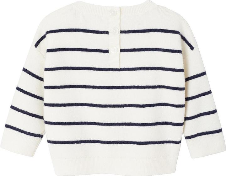 Produktbild Vertbaudet Streifenpullover mit Volant Baby (62)