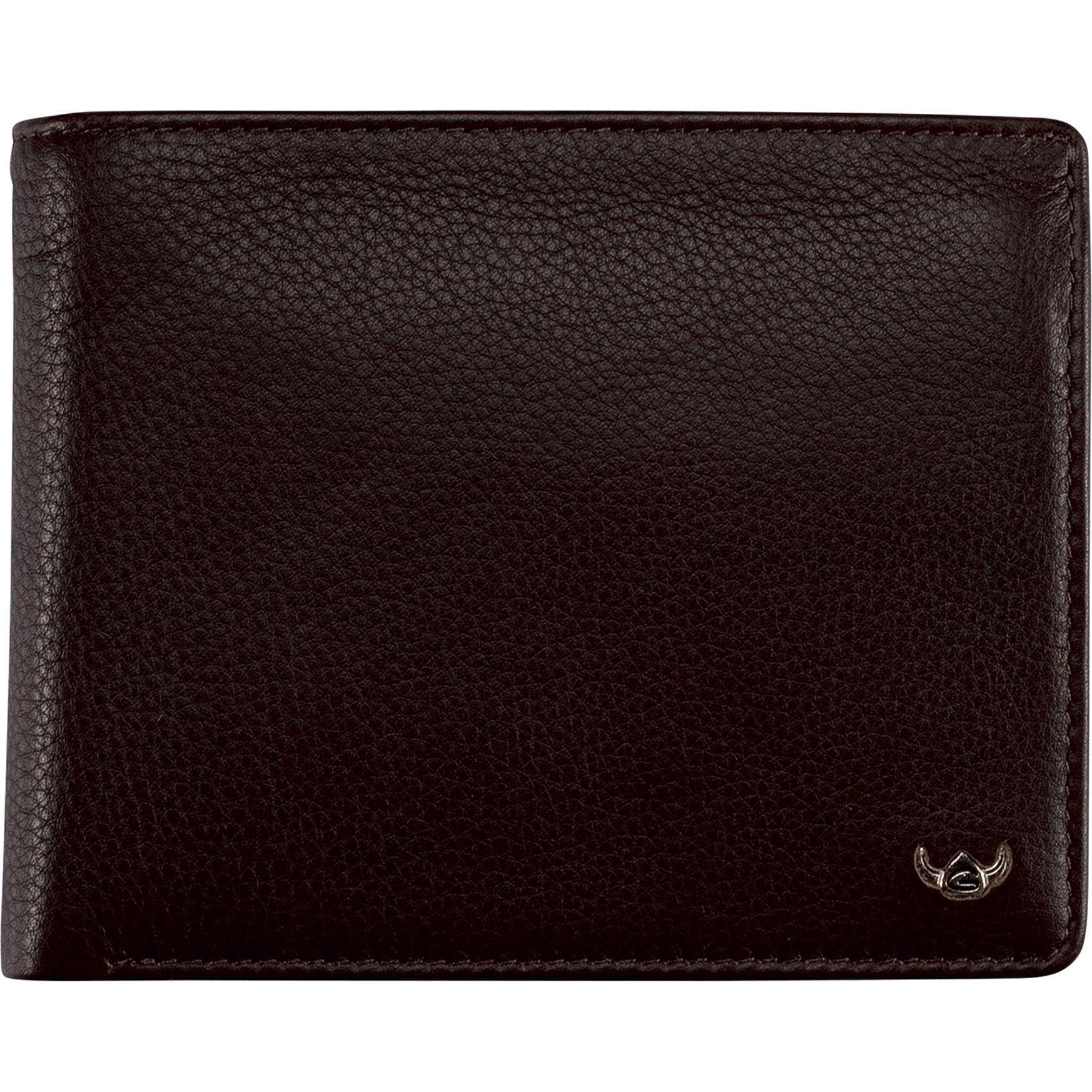 Golden Head, Herren, Portemonnaie, Geldbörse Capri RFID Protect 1364, Braun