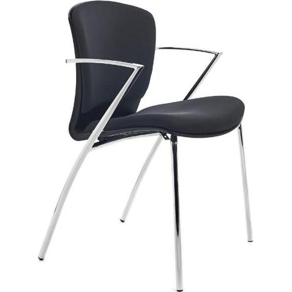 Rocada, Bürostuhl, 2 Besucherstühle RD-966/4 schwarz Stoff