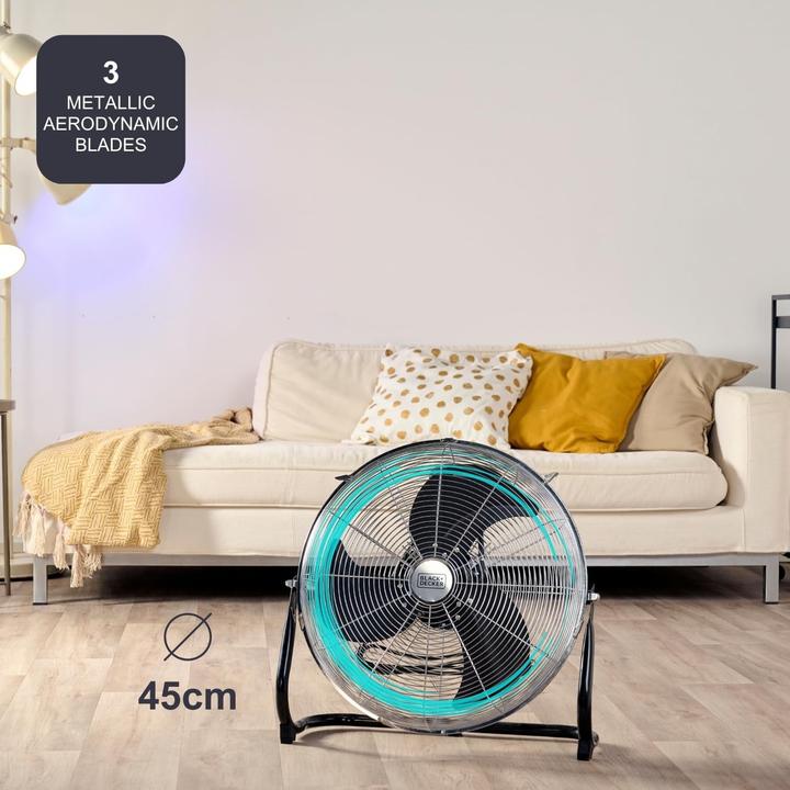 Produktbild Black & Decker Black+Decker Ventilator BXEFF121E (Stahl)