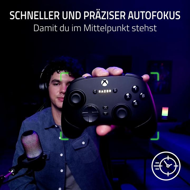 Produktbild Razer Kamera Kiyo V2 X 1080p schwarz (3.70 Mpx)