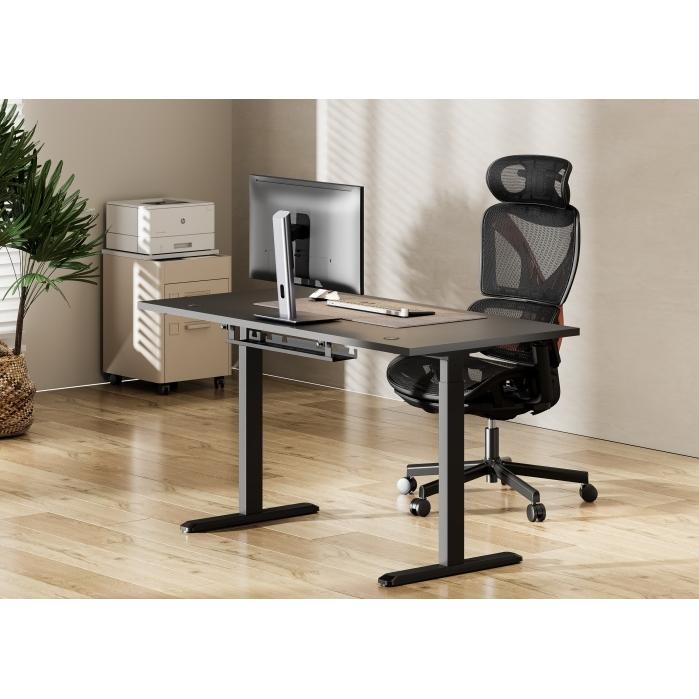 NoName, Gambe + base del tavolo, Adjustable Height Table Up Up Bjorn Black, Table top M Black
