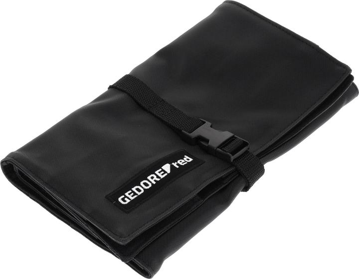 Produktbild Gedore Red red Werkzeug-Rolltasche für 12 Schlüssel, Mit Fach für Kleinteile, Ohne Bestückung, Schwarz (1 Teile)