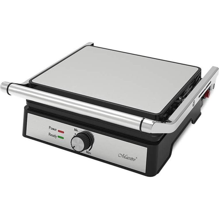 Maestro Grill elektryczny MR-719, Tischgrill, Silber, Schwarz