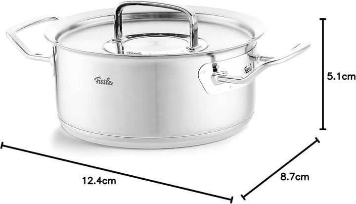 Actual product image Fissler Frying pot orig.profi col.20cm (18.50 cm, Casserole + Stewpot, Stainless steel)