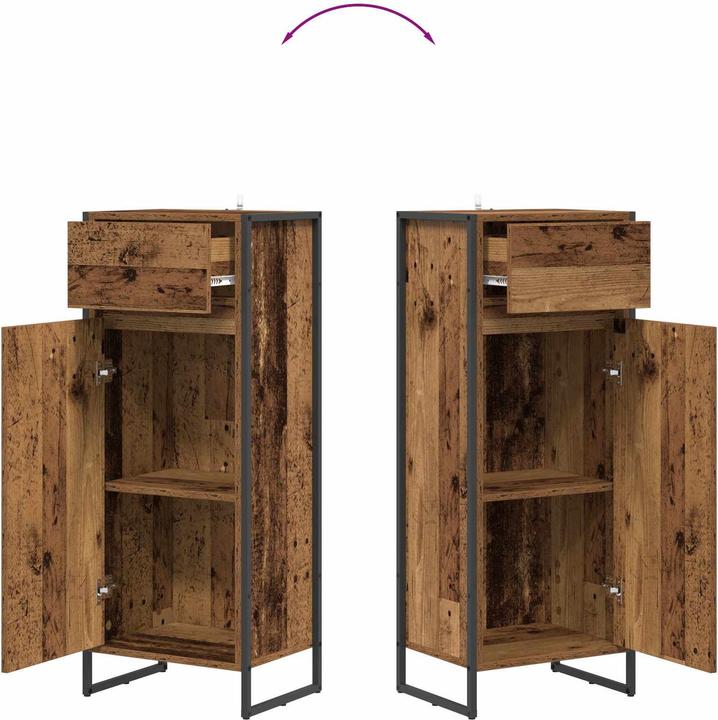 Image du produit vidaXL Badezimmerschrank (30 x 30 x 100 cm)