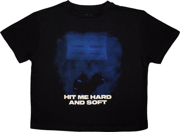 Billie Eilish HMHAS Blue Lines Crop Top (Girlie) (XXL)