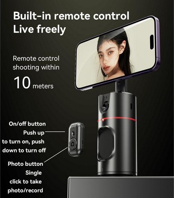 Produktbild Yesido 360° AI Auto Face Tracking Camera Tripod (Smartphone, 0.37 kg)