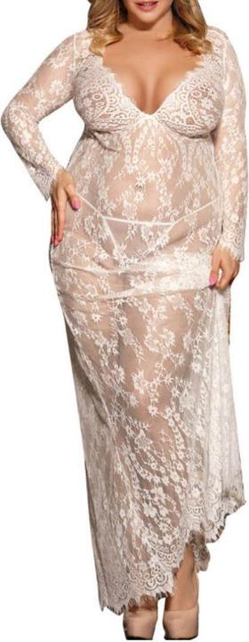 Produktbild Subblime Maxi-Kleid aus floraler Spitze