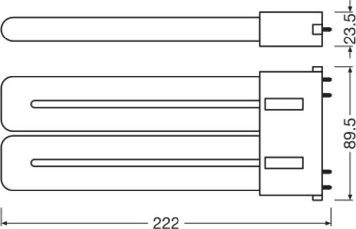 Image du produit Ledvance Dulux F (2G10, 2500 lm, 1 x)