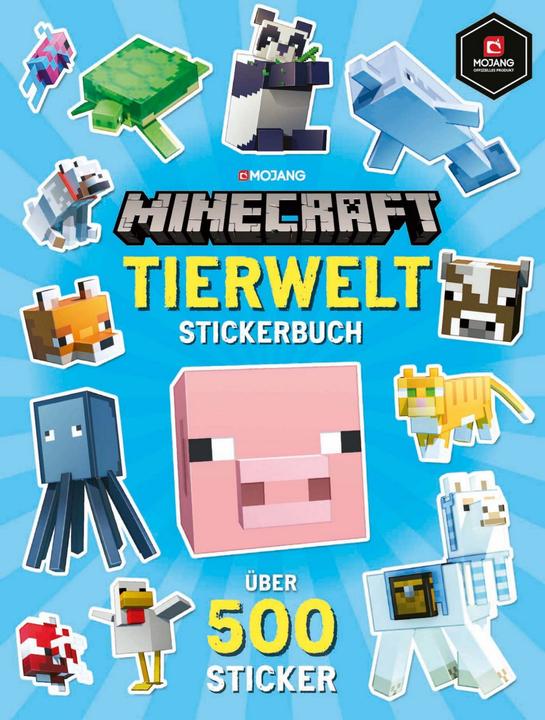 Minecraft Tierwelt Stickerbuch (Deutsch, Minecraft, 2020)