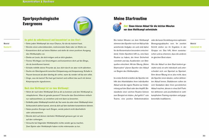 Produktbild Mentales Training im Leistungssport (Deutsch, Anna Droste, Eva Zier, Kai Engbert, Tanja Werts, 2011)