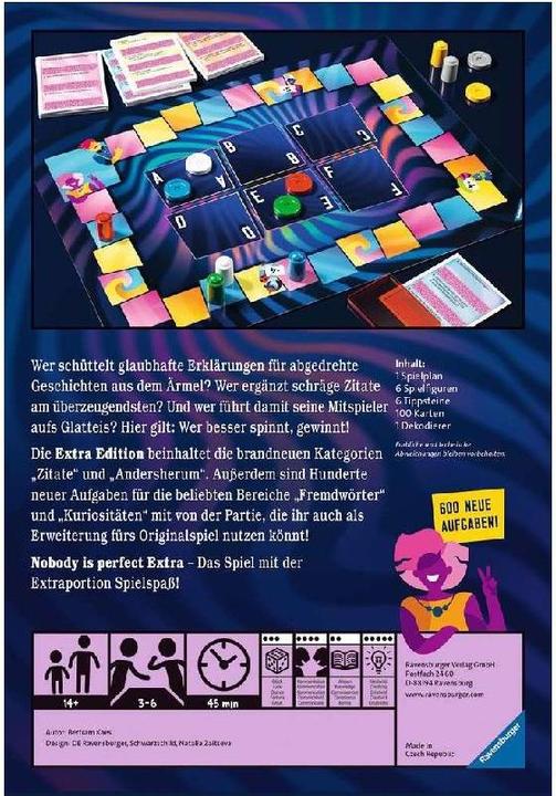Immagine prodotto Ravensburger Nessuno è perfetto (Tedesco)
