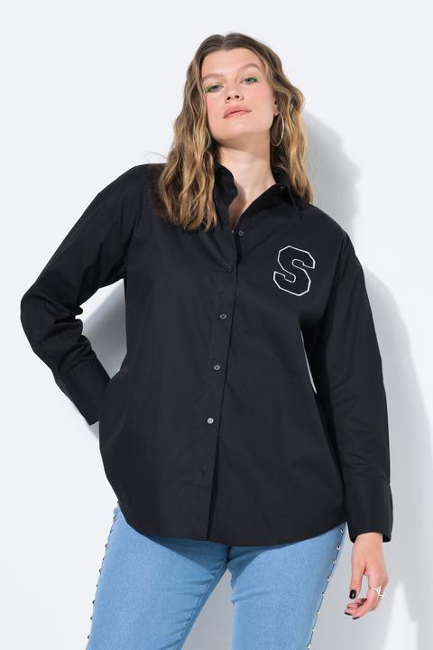 Produktbild Studio Untold Hemdbluse, oversized, Langarm mit Manschetten (58)