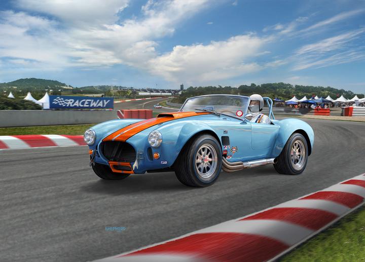 Actual product image Revell MS 65 Shelby Cobra 427