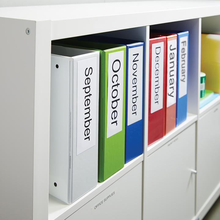 Produktbild Dymo S0722470 Ordner-Etiketten schmal (7.50 cm)