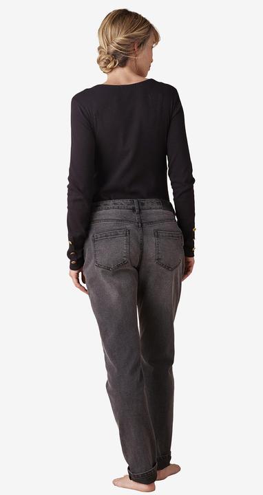 Actual product image Envie de Fraise Slim-Fit-Umstandsjeans, Seamless-Bund WATERLESS, Bundweite verstellbar (Frequency band 38 (2600 MHz))