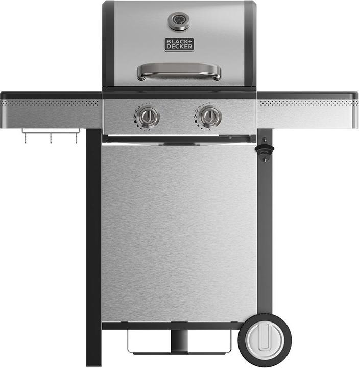 Black & Decker Gasgrill Black+Decker BXOG7200E 2 Brenner x 3 6 kW (7.20 kW)