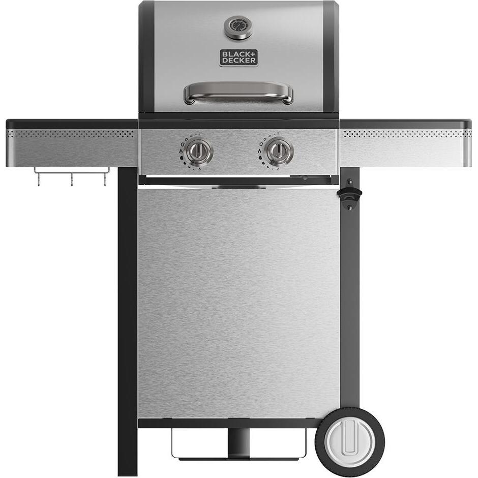 Black & Decker, Grill a gas, Gasgrill Black+Decker BXOG7200E 2 Brenner x 3 6 kW