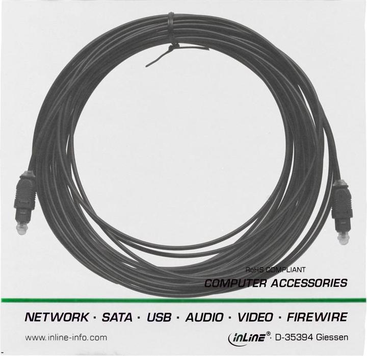 Image du produit InLine Câble audio OPTO (15 m, Optique)