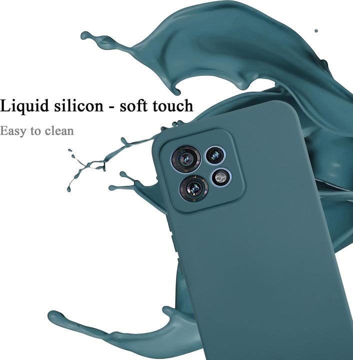 Image du produit Cadorabo Housse pour Motorola Edge 40 Pro TPU avec protection Liquid Silicone Design (Motorola Edge 40 Pro)