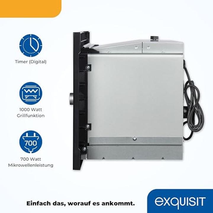 Immagine prodotto Exquisit EMW1770-G-D-030 Nero Grandi elettrodomestici (17 l)
