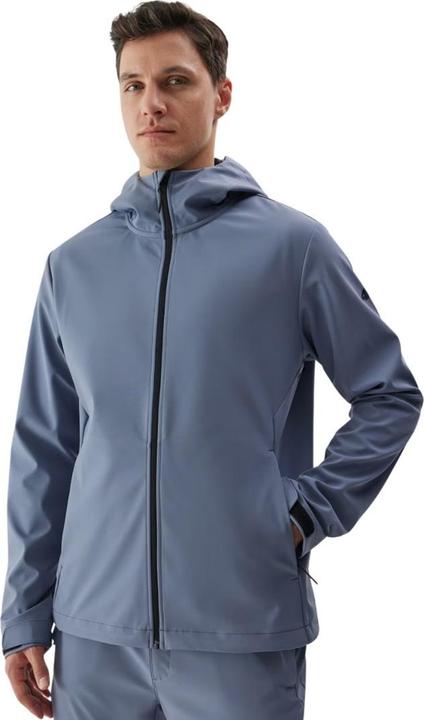 Produktbild 4F Kurtka męska softshell M283 denim 4FWAW24TSOFM283 32S S (32)