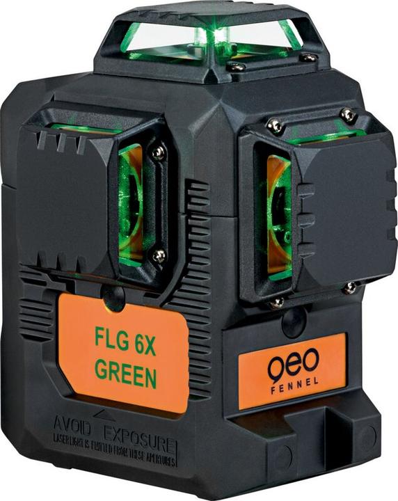 Produktbild Geo-Fennel Akku-Multi-Linienlaser-Set 3 x 360° FLG 6X-GREEN (Kreuzlinienlaser, Multilinienlaser)