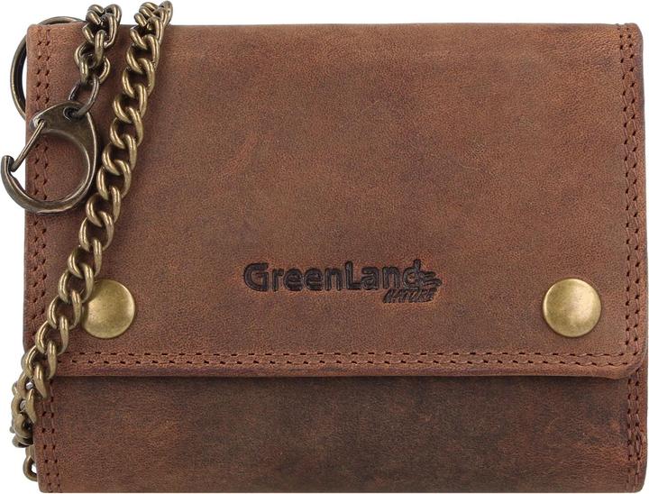 Immagine prodotto Greenland Nature Portafoglio Montenegro RFID in pelle 12,5 cm