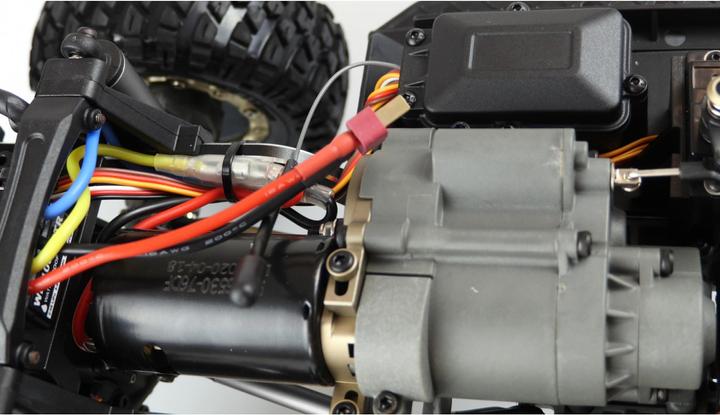 Produktbild Amewi AMXRock RCX10PS Elektro Brushed Crawler 4WD 1:10 RTR Militär grün