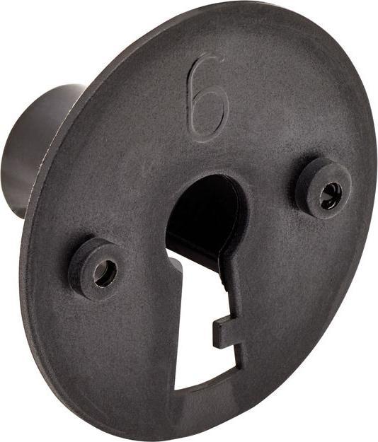 Actual product image Heusser Terza key guide for attachment