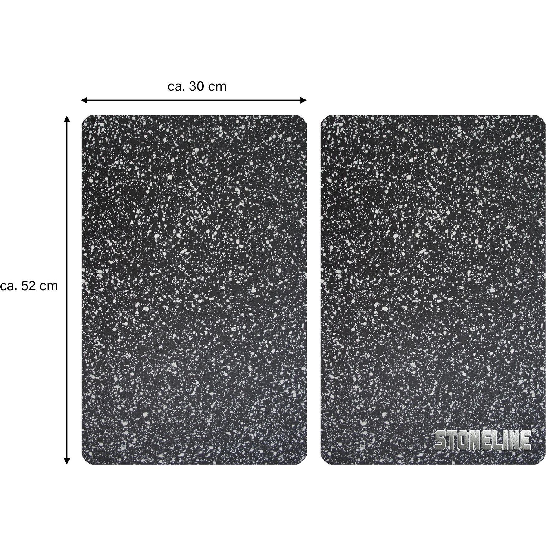 Thumbnail - Stoneline Herdabdeckplatten / Schneideplatten-Set, 2-tlg., Zubehör Kochen + Backen