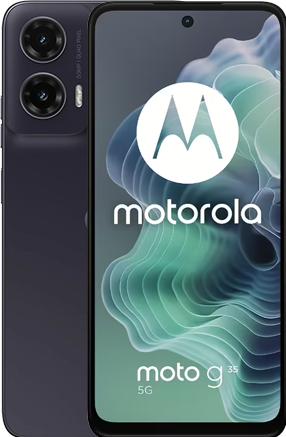 Actual product image Motorola Moto G35 (128 GB, Midnight Black, 6.72", Dual SIM, 5G)