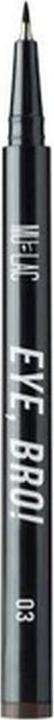 Mulac Eye, Bro! Eyebrow Liner 03 Universal Deep Brown - Perfect For Defining Your Eyebrows (Universal Deep Brown)