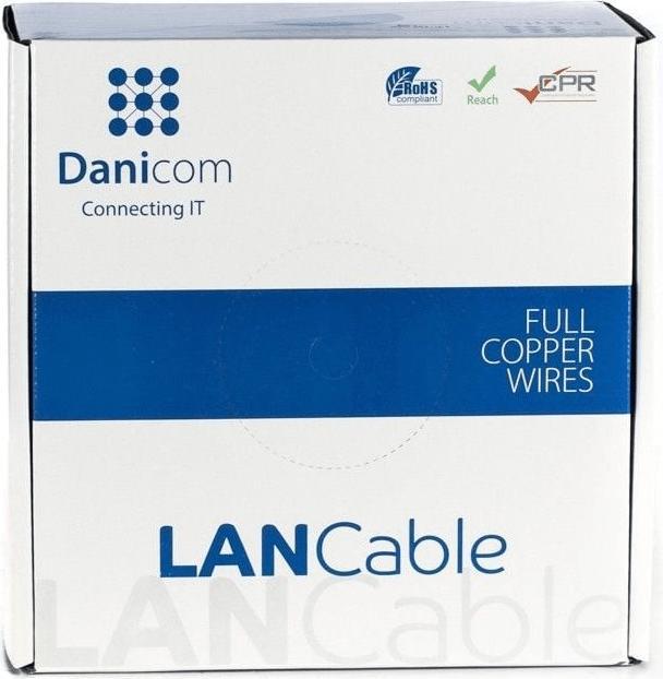 Actual product image Danicom CAT6 FTP 100m Starrleiter - LSZH (Dca) (FTP, CAT6, 100 m)